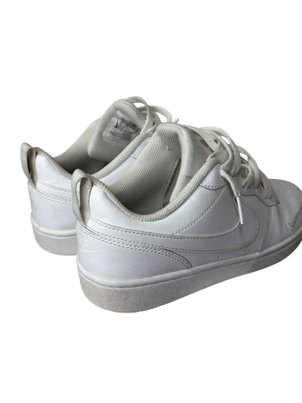 Nike Court Borough Low 2 White Shoes Youth 7